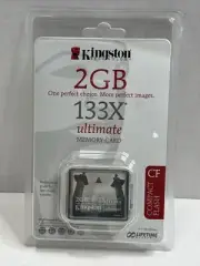 Kingston 2 GB CompactFlash Card Ultimate - 133x Memory Card