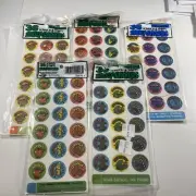 Vintage 1982 Gordy Scratch & Sniff Stickers - Matte 5 Packs NOS