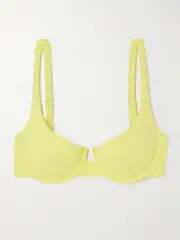 [Melissa Odabash] Melissa Odabash - Milan Underwired Bikini Top - Yellow - UK 12 UK 12 Yellow