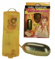 Bullet of Love Multispeed Massager Easy Use Jelly Krystal Sweet Apricot Scented