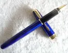 Perfect Parker Sonnet Series Blue Rollerball Pen Fine Nib Black Ink Refill