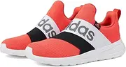 [adidas] Kids Lite Racer Adapt 6.0 Slip-On Sneaker (Little Kid/Big Kid) Bright Red/Core White/Core Black 6.5 Big Kid M