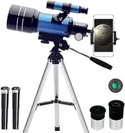 [Binxind] Top Telescope for Adult Kids,70mm Aperture (15X-150X) Portable Refractor Telescopes for Beginners,300mm Travel Telescope
