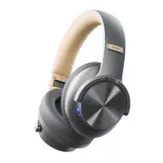 B8 Bluetooth Headphones, Wireless Bluetooth with 3 EQ Modes, Hands Free Calls, Over Ear Headphones for Travel Home Office, Ashen Golden