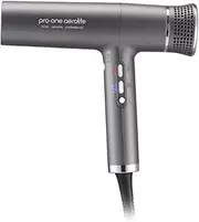 Pro-One Aerolite Professional Ceramic & Ionic Hair Dryer (Titanium)