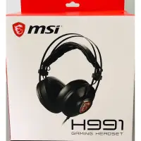 在飛比找蝦皮購物優惠-MSI電競耳機H991