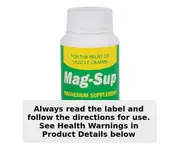 Mag-Sup Magnesium Supplement 500mg 250 Tablets