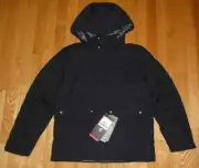 Spyder Boys Goose Down Garrison Jacket Black HydroWeb L Large 14 16 NWT $199