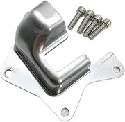 Exhaust Protector Motorcycle Accessories Fuel Pump Guard Protector Fuel Filter Protective Cover Fit for Husqvarna Norden 901 Exhaust Heat Shield(Silver)