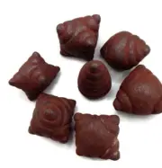 Hand Carved Chumpi Stone Set of 1 to 7 Points from the Andean Mountains, Cusco