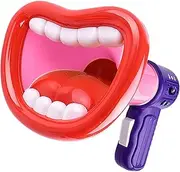 Horn Speaker, Megaphone Speaker, Novel, Voice-Changing Amplifier with Large Mouth and Recording and Playback Function, Funny Tricky Children's Toy, Handheld Microphone Toy for Ju