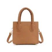 Retro Women Solid Shoulder Top-handle Totes Casual Scrub PU Crossbody Handbag Popular Simple Female Daily Bag