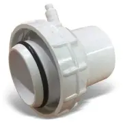 Onga / Balboa Spa Bath Pump Union Fitting w/ Air Bleed - Discharge Outlet
