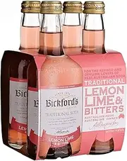 Bickford's Lemon Lime and Bitters Traditional Soda, 4 x 2180 g, Lemon Lime and Bitters