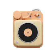 MUZEN Button Mini Bluetooth Speaker - Yellow