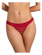 [me. by bendon] Morning Lola Thong in Jester Red