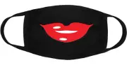 Lips Design 3 - Face Mask Cover Fashion 3 Layers Custom Made in US