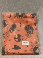 Nightmare Before Christmas Halloween Tablecloth 60x84 Rectangle Orange Fabric
