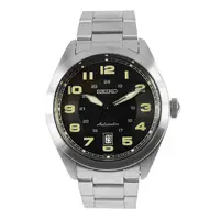 在飛比找PChome24h購物優惠-SEIKO SPROTS 復刻數字機械/手上鍊鋼帶錶-黑 S