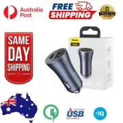 Baseus Golden Contactor Pro Dual Fast Charger Car Charger U+C 40W