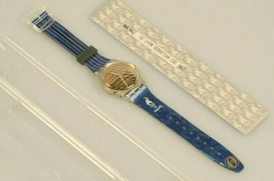 NEW SWATCH WATCH OLYMPIC SPECIALS GZ149 SEBASTIAN COE Needs Battery