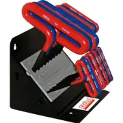 Eklind Cushion Grip Hex Allen Wrench T-Handle Key Combo w/ Stand (2-Sets, 18-Pc)