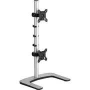 ATDEC Dual Monitor Desk Stand, Up To 32" & 12kg, Vesa 75x75, 100x100, Vertical Mounted, 10 Monitors Arms and Stands - VFS-DV