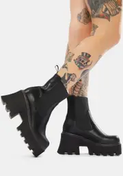 [Lamoda] Sarcastic Platform Chelsea Boots