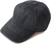 [Zylioo] Oversize XXL Army Cap,Plain Flat Top Military Cadet Hats,Breathable Dad Hat for Big Heads 22"-25"