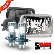 7X6" LED Headlight High/Low Sealed DRL Lamp 6000K For Mercury Lynx 1981-1985