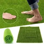 Synthetic Grass Tile Artificial Turf Lawn Mat Green Plant Flooring Home Decor