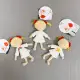 日本帶回 日本知名插畫 COCO醬 小女孩 娃娃吊飾 鑰匙圈 公仔 玩偶 珠鍊吊飾