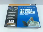 Linksys PowerLine USB Adapter PLUSB10 New Factory Sealed 14Mbps Plug and Play