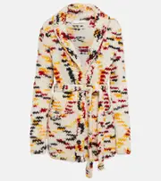 [Gabriela Hearst] Gabriela Hearst Hopkins space-dyed cashmere cardigan AU 12 multicoloured