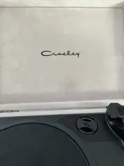 Crosley Voyager CR8017A-BK 3-Speed Portable Bluetooth Turntable Record Player