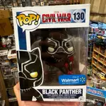 -傑卡玩具- FUNKO POP 漫威MARVEL 黑豹 BLACK PANTHER 美國WALMART限定