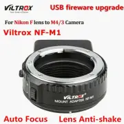 Viltrox NF-M1 AF Lens Adapter for Nikon F Lens to Micro Four Thirds M43 Camera
