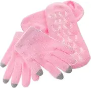 Moisturizing Gel Gloves Socks Set Spa Gloves Moisturizer for Women Girls