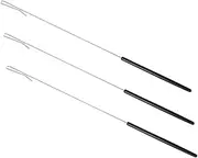 KONTONTY 3Pcs Puppet Control Rod Stainless Steel Puppet Hand Sticks for Puppets Arm Control Rod Accessories for Interactive Puppet Shows and Performances