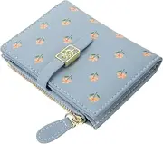 [TOGEVAL] Cute Cartoon Wallet for Women Small Compact Purse with Bright Colors Decorative Design for Cards and Coins for Various Occasions Easy to Use