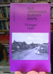 MAP OF Tintagel 1905: Cornwall Sheet 10.13 by Tom Greeves NEW 9781841519821