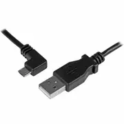 StarTech USBAUB1MLA USB cable 1 m USB 2.0 USB A Micro-USB B Black