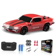 RC Drift Car, 1/24 4WD 2.4GHz Remote Control Car with LED Light, High Speed
