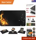Large Under Grill Mat,Fireproof Grill Pads for Outdoor Charcoal,Can also be u...