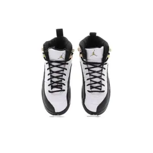 【NIKE 耐吉】Air Jordan 12 Retro Royalty Taxi 皇室 白黑金 女鞋 153265-170