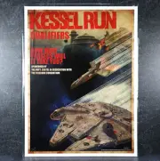 Star Wars Kessel Run Qualifiers Art ACME 18" x 24" Signed LE 282/500 COA Sealed