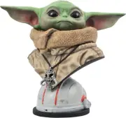 Legends in 3D Diamond Select Mandalorian The Child Grogu 1:2 Scale Bust New