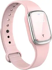 Oimzzr Portable Mosquito Repellent Wristband Anti Mosquito Wrist Watch Mosquitoes Repellent Bracelet with Time Digital Display For Kids Adult M2-Pink