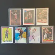 7 2018-19 PANINI TRAE YOUNG RC ROOKIE CARD LOT STATUS DONRUSS THREADS HAWKS