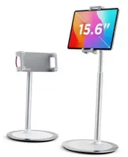 Tablet Stand Holder, Height Adjustable Portable Monitor Stand, 360 Degree